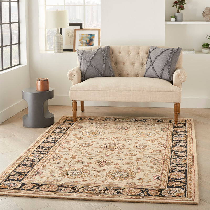 media image for nourison 2000 hand tufted beige rug by nourison nsn 099446018236 12 261