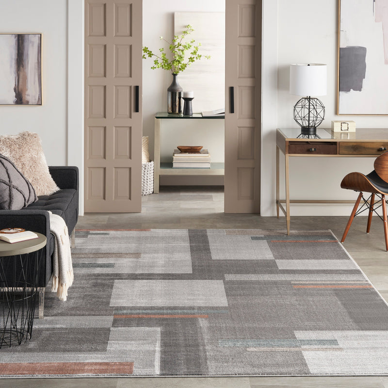 media image for thalia grey multicolor rug by nourison 99446078186 redo 6 260