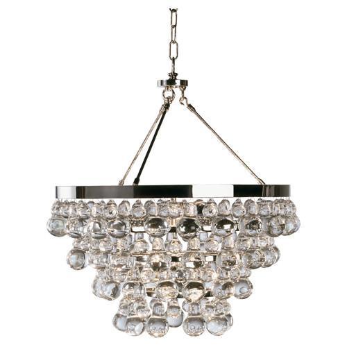 Bling Collection Chandelier w/ Convertable Double Canopy design by Robert Abbey