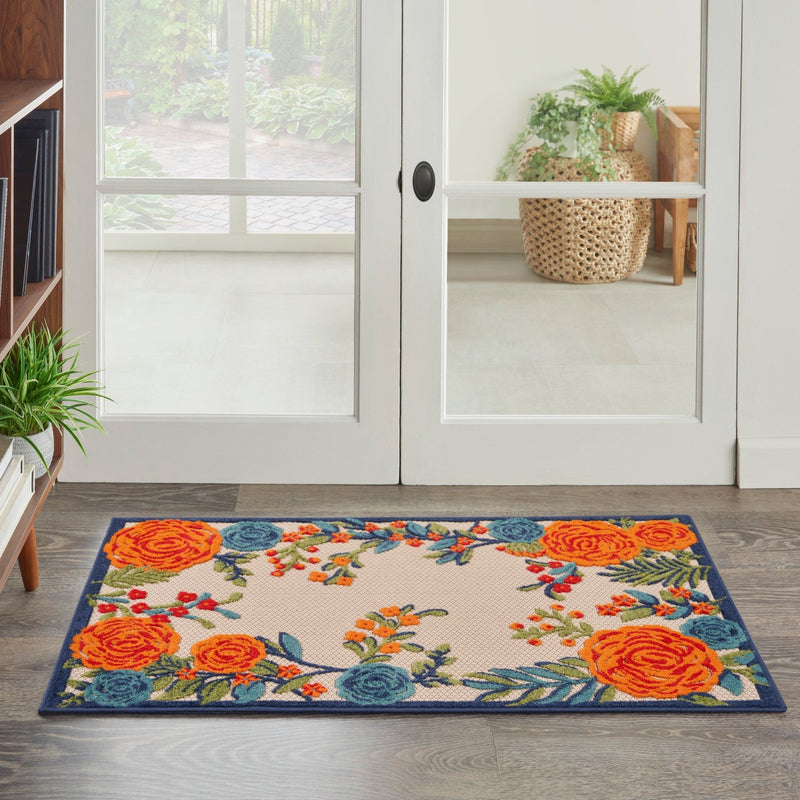 media image for Nourison Home Aloha Multicolor Contemporary Rug By Nourison Nsn 099446170026 9 240