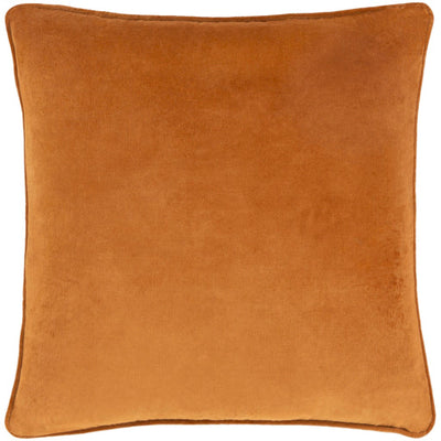 product image for Safflower Cotton Burnt Orange Pillow Flatshot 2 Image 47