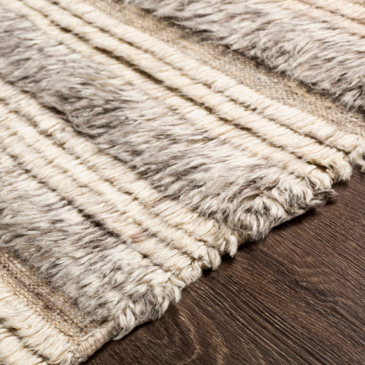 Sahara Wool Beige Rug Texture Image