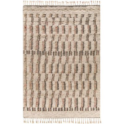 product image for Sahara Wool Dark Brown Rug Flatshot Image 22