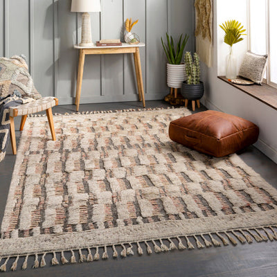 product image for Sahara Wool Dark Brown Rug Roomscene Image 98