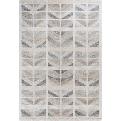 product image for Scandi Viscose Charcoal Rug Flatshot Image 7