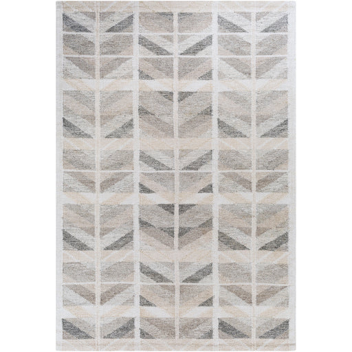 media image for Scandi Viscose Charcoal Rug Flatshot Image 211