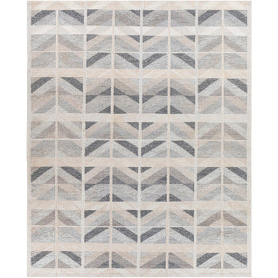 product image for Scandi Viscose Charcoal Rug Flatshot 2 Image 45