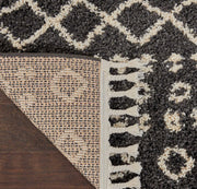 moroccan shag charcoal rug by nourison nsn 099446462459 3