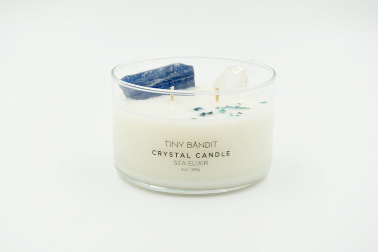 Sea Elixir Crystal Candle in Various Sizes design by Tiny Bandit