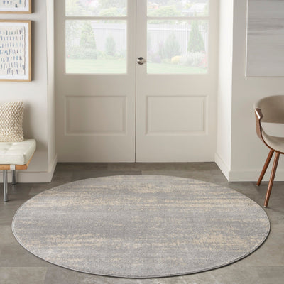 product image for Nourison Home Nourison Essentials Grey Beige Modern Rug By Nourison Nsn 099446149008 23 26