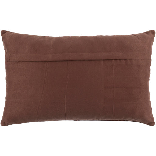 media image for Sheffield Leather Dark Brown Pillow Alternate Image 10 213