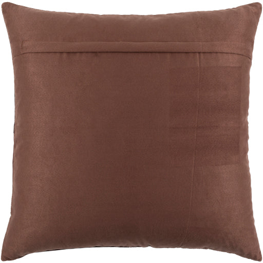 Sheffield Leather Dark Brown Pillow Alternate Image