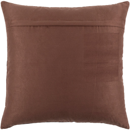 media image for Sheffield Leather Dark Brown Pillow Alternate Image 293