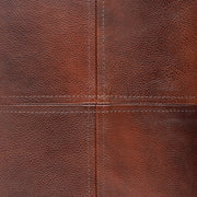 Sheffield Leather Dark Brown Pillow Texture Image