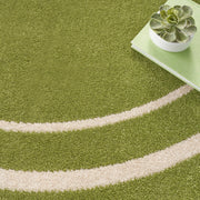 Nourison Home Nourison Essentials Green Ivory Contemporary Rug By Nourison Nsn 099446137975 19