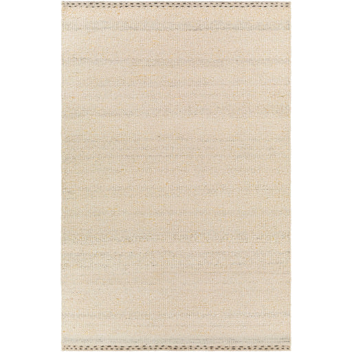 media image for Sadie Wool Beige Rug Flatshot Image 230