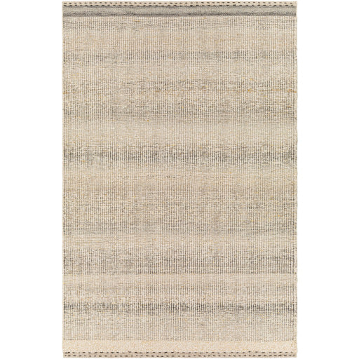 media image for Sadie Wool Beige Rug Flatshot Image 221