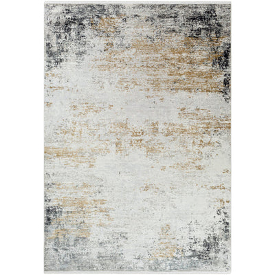 product image for Solar Viscose Medium Gray Rug Flatshot Image 38