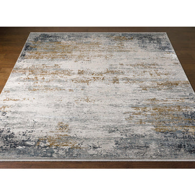 product image for Solar Viscose Medium Gray Rug Corner Image 14