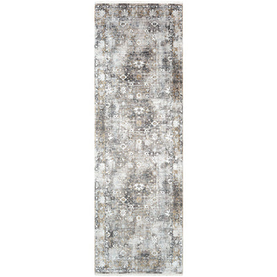 product image for Solar Viscose Charcoal Rug Flatshot 5 Image 92