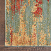 somerset teal multicolor rug by nourison nsn 099446264015 2