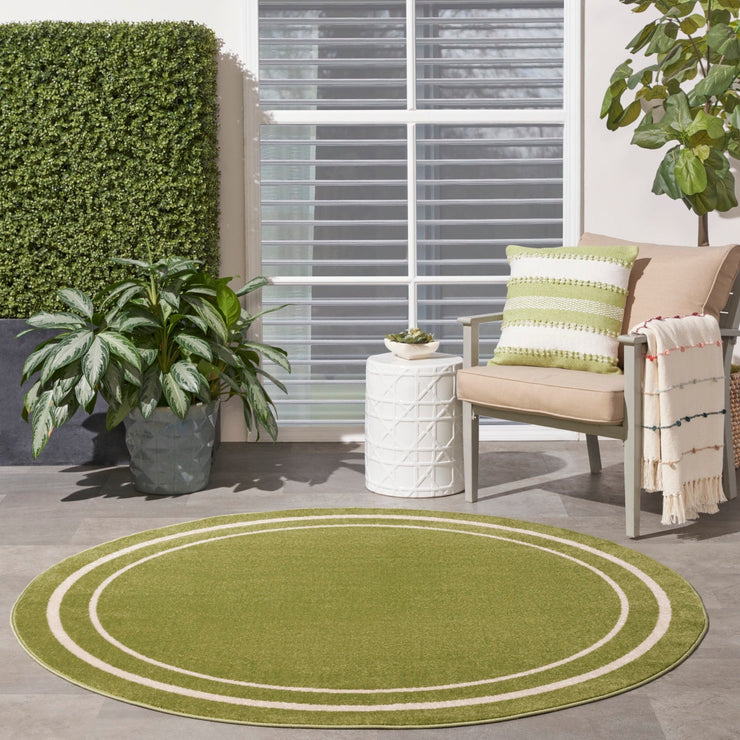 Nourison Home Nourison Essentials Green Ivory Contemporary Rug By Nourison Nsn 099446137975 25