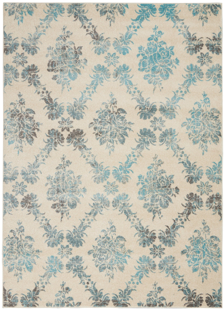 tranquil ivory turquoise rug by nourison nsn 099446399335 1