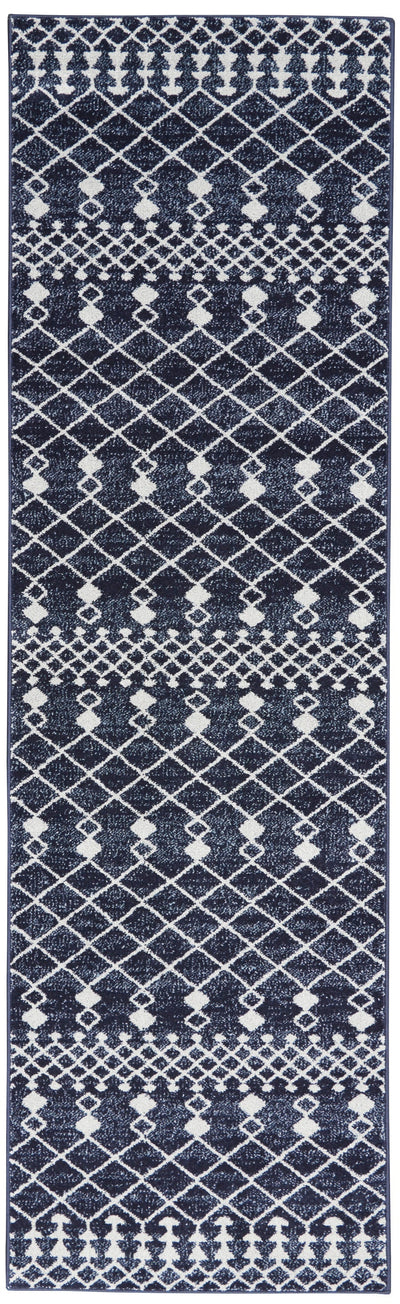 product image for palermo navy grey rug by nourison nsn 099446720092 2 59