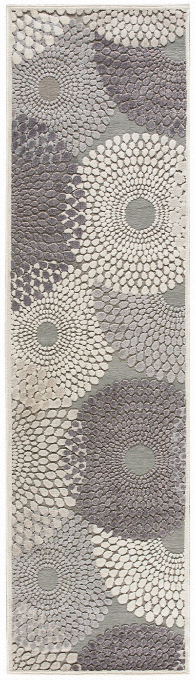 product image for graphic illusions grey rug by nourison nsn 099446332400 4 67