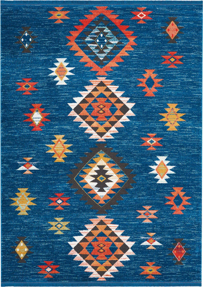 product image for south western blue rug by nourison nsn 099446401694 1 0