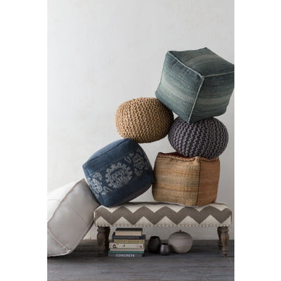 product image for Solid Linen Linen Pouf in Various Colors Roomscene Image 23