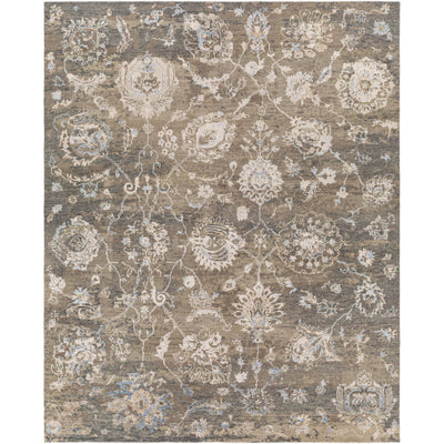 product image for Sufi Wool Grey Rug Flatshot Image 91