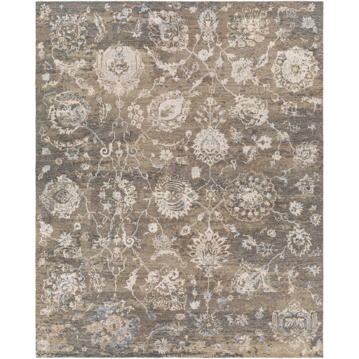 media image for Sufi Wool Grey Rug Flatshot Image 224