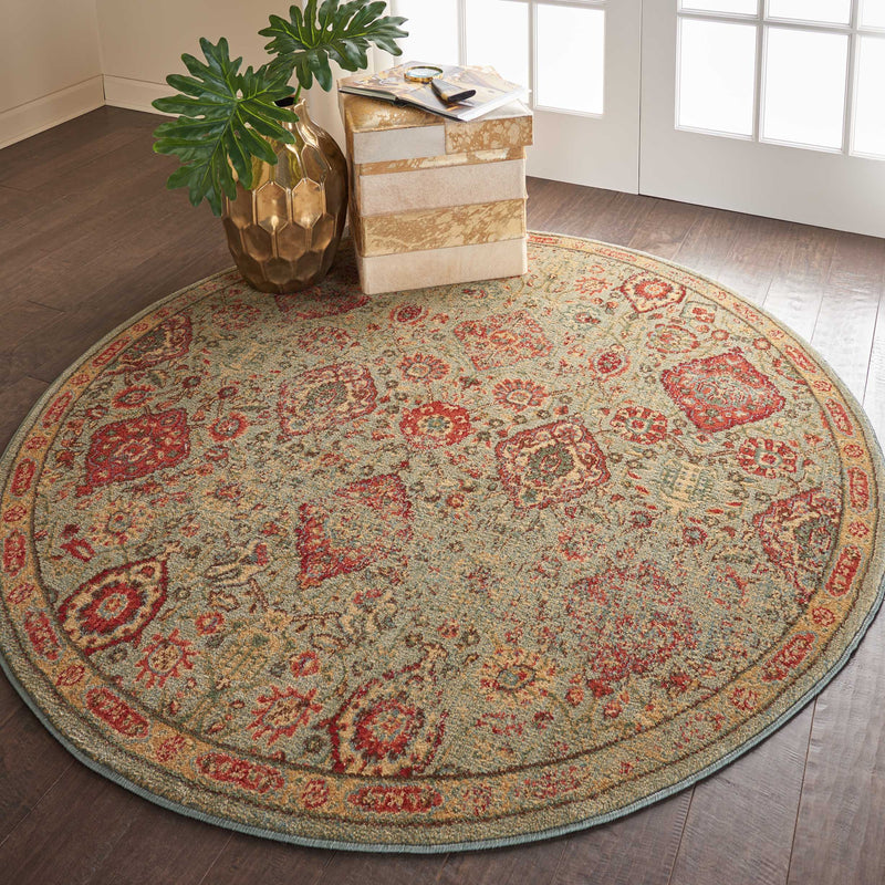 media image for somerset light green rug by nourison nsn 099446098771 9 285