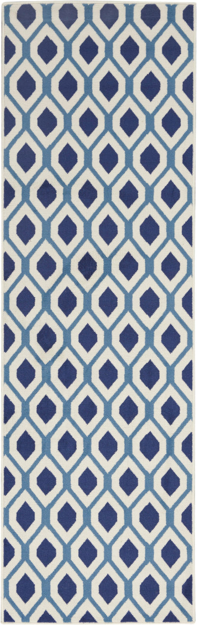 product image for grafix white navy rug by nourison 99446412157 redo 2 61