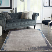 etchings grey navy rug by nourison 99446718198 6