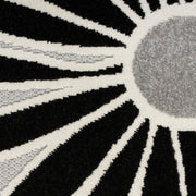 Nourison Home Aloha Black White Contemporary Rug By Nourison Nsn 099446171290 8
