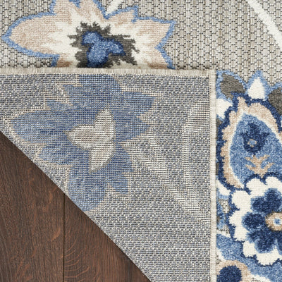 product image for Nourison Home Aloha Blue Grey Contemporary Rug By Nourison Nsn 099446169112 3 32