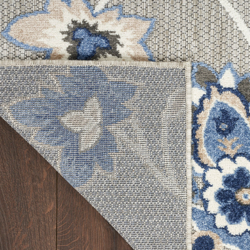 media image for Nourison Home Aloha Blue Grey Contemporary Rug By Nourison Nsn 099446169112 3 224