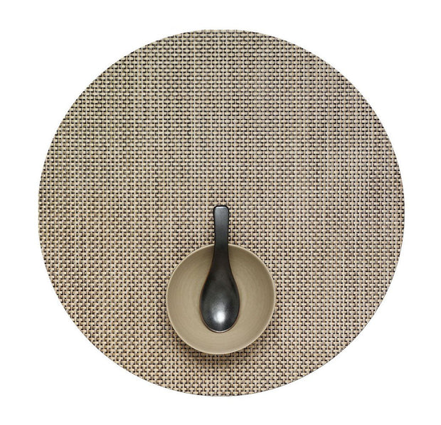 Basketweave Round Placemats by Chilewich
