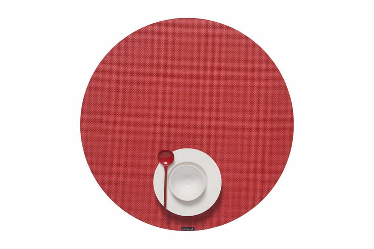 Mini Basketweave Round Placemats by Chilewich
