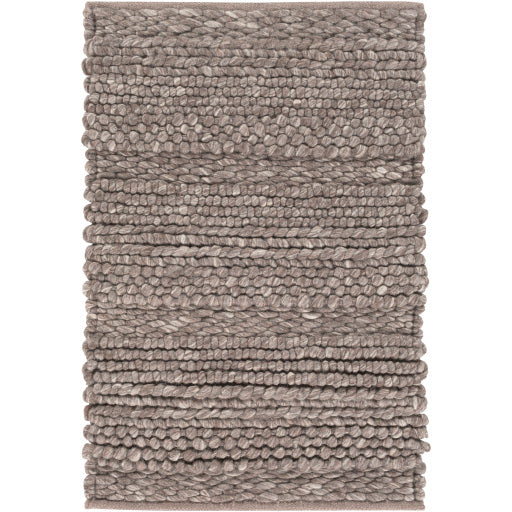 media image for Tahoe Wool Charcoal Rug Flatshot 3 Image 244