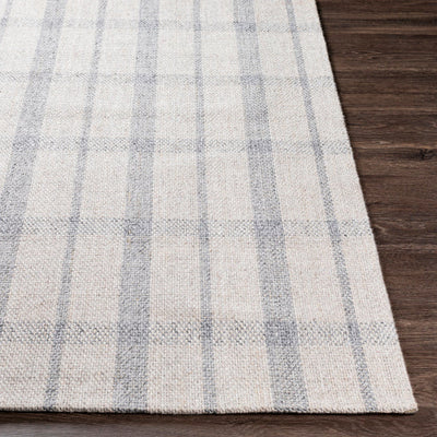 product image for Tartan Viscose Ivory Rug Front Image 38