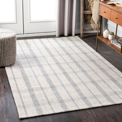 product image for Tartan Viscose Ivory Rug Roomscene Image 81