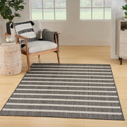 Nourison Home Positano Charcoal Ivory Modern Rug By Nourison Nsn 099446903563 6