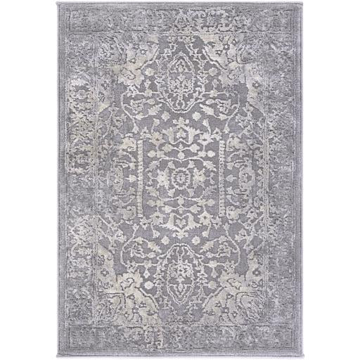 media image for Tibetan Charcoal Rug in Various Sizes Flatshot Image 222