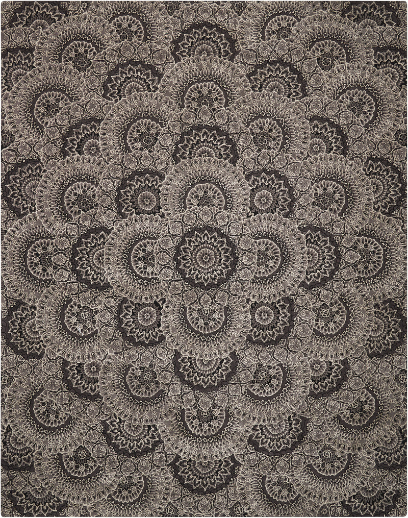 media image for nourison 2000 hand tufted black grey rug by nourison nsn 099446157768 1 286