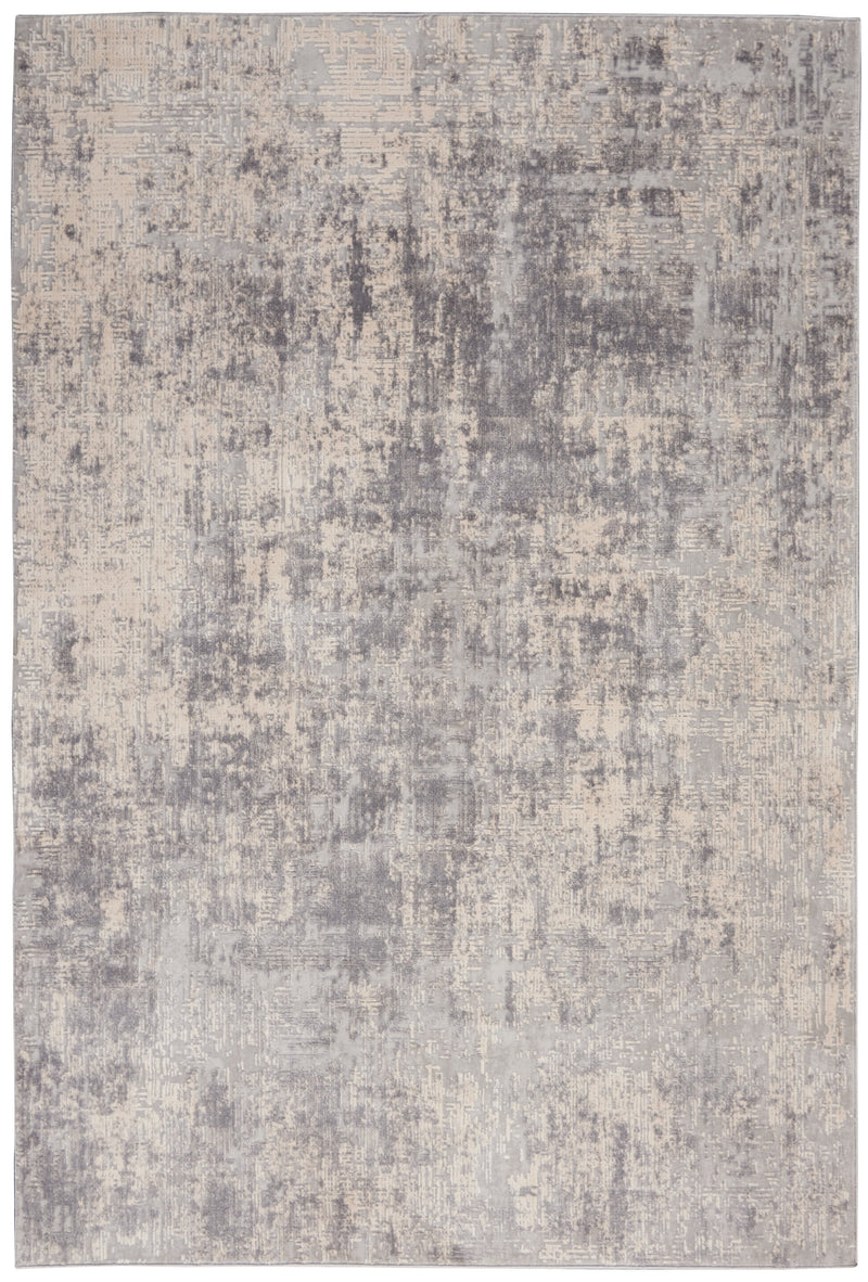 media image for rustic textures ivory silver rug by nourison 99446476104 redo 1 29