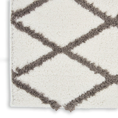 product image for feather soft ivory charcoal rug by nourison nsn 099446850553 4 5