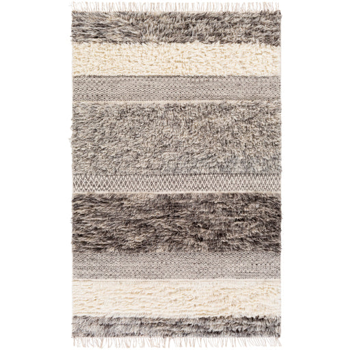 media image for Tulum Nz Wool Cream Rug Flatshot Image 240